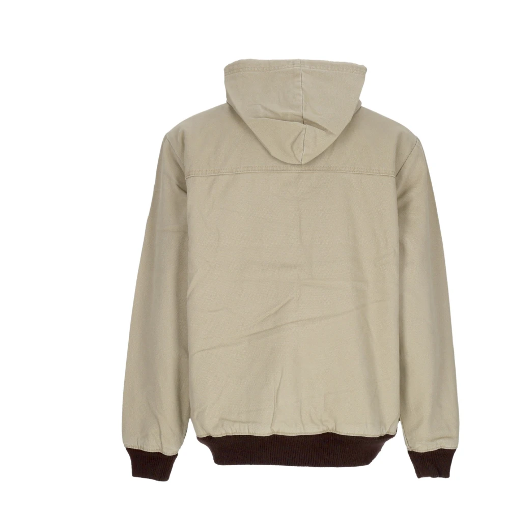 Dickies Canvas Sherpa Gevoerde Hoodie Beige Heren
