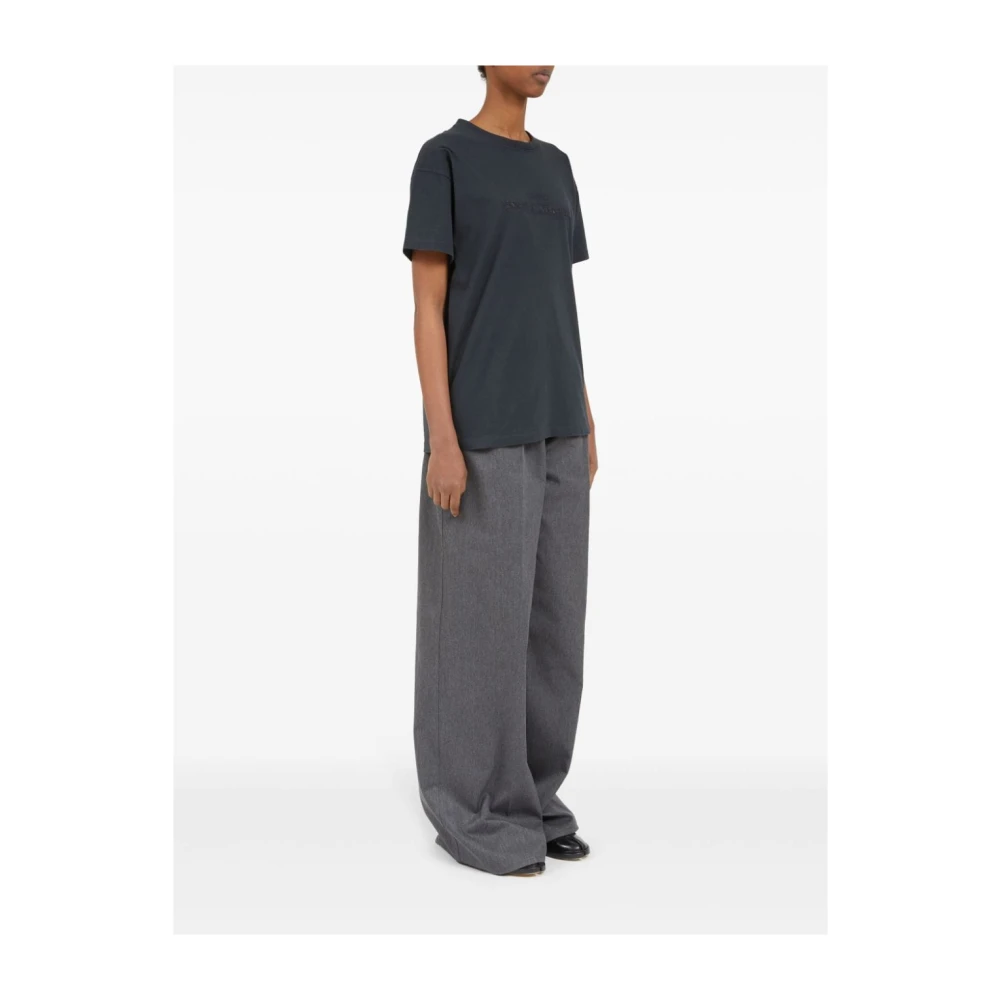 Maison Margiela Stijlvol T-shirt Black Dames