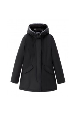 black-long-sleeve-puffer-parka-jacket