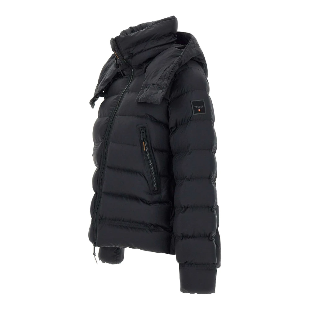 Dekker Zwarte Dames Donsjas Niston Black Dames