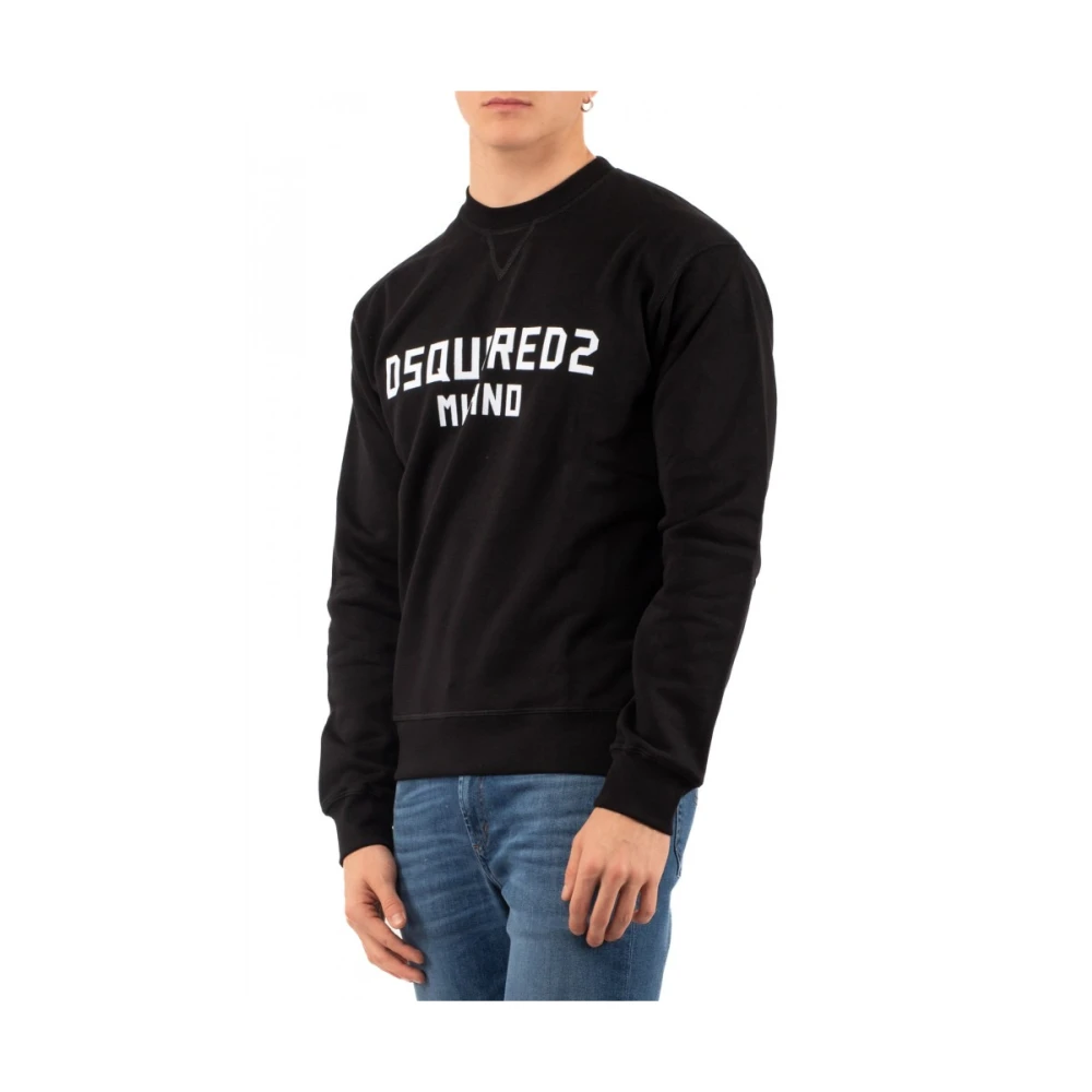 Dsquared2 Stijlvolle Sweater Black Heren