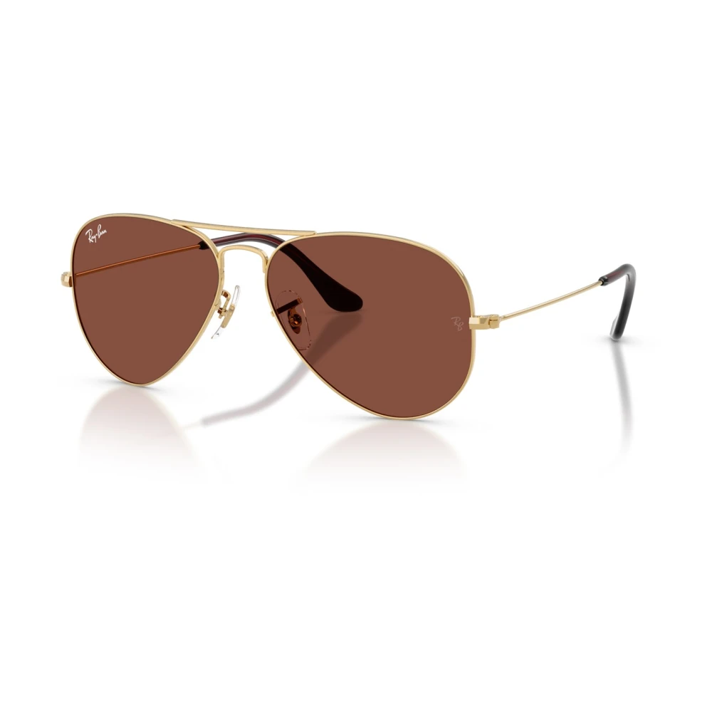 Ray - Ban Unisex Red Ray - Ban Rb3025 Aviator 001/C5 Sunglasses Metal Gold Pilot Normal - Image 5