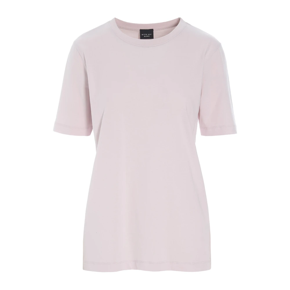 Bitte Kai Rand Lichtroze Katoenen T-shirt Osaka Pink Dames