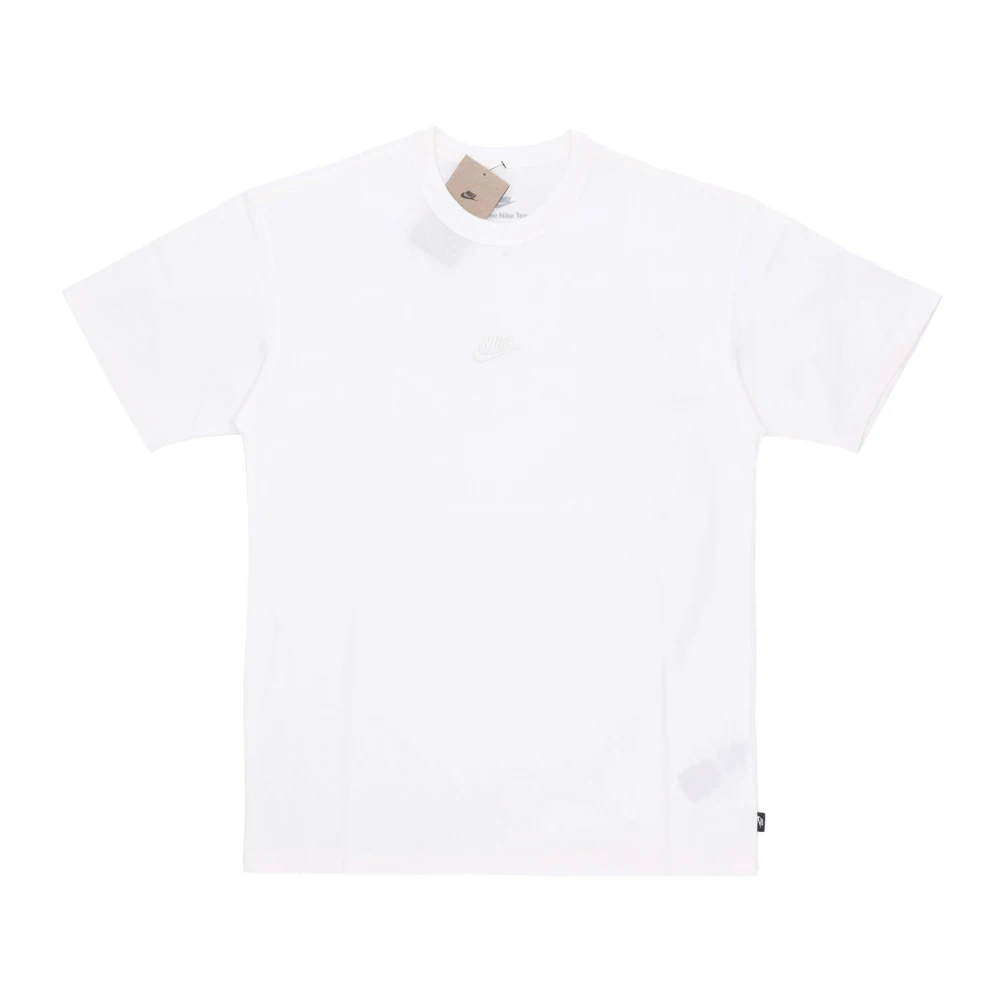 Nike Men's White Training T-Shirts & Tops, 2XL, Premium Essentials Sust Tee Sail T-Shirt
