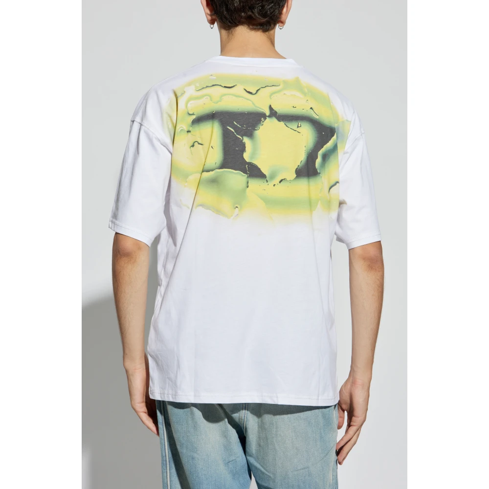 Diesel T-shirt T-Boxt-K3 White Heren