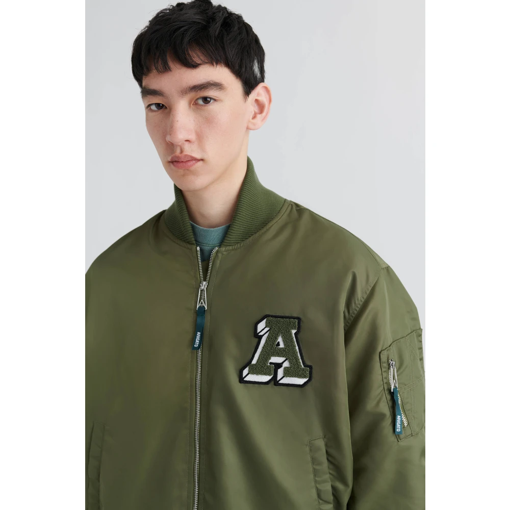 Axel Arigato Annex Bomberjack Green Heren