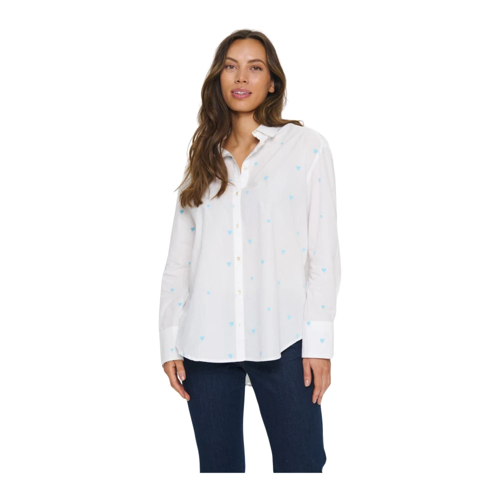 Saint Tropez Women's White Diannesz Shirt - Shirts - Xl - Blouses & Shirts