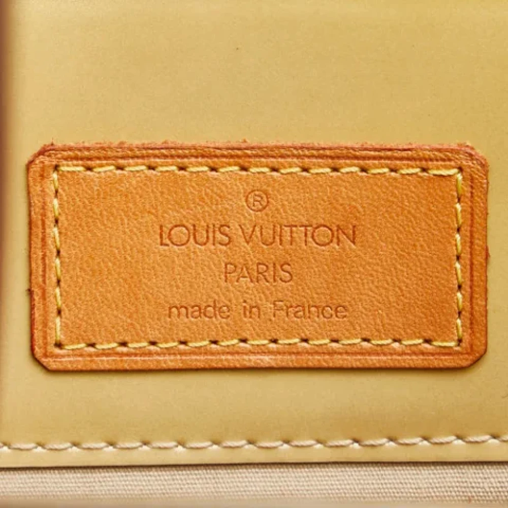 Louis Vuitton Vintage Pre-owned Leather louis-vuitton-bags Beige Dames