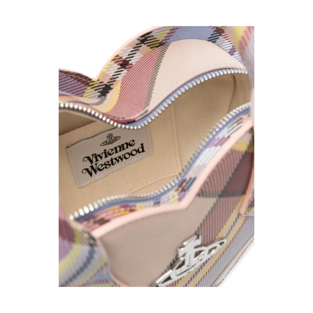 Vivienne Westwood Beige Top Handvat Schoudertas Multicolor Dames