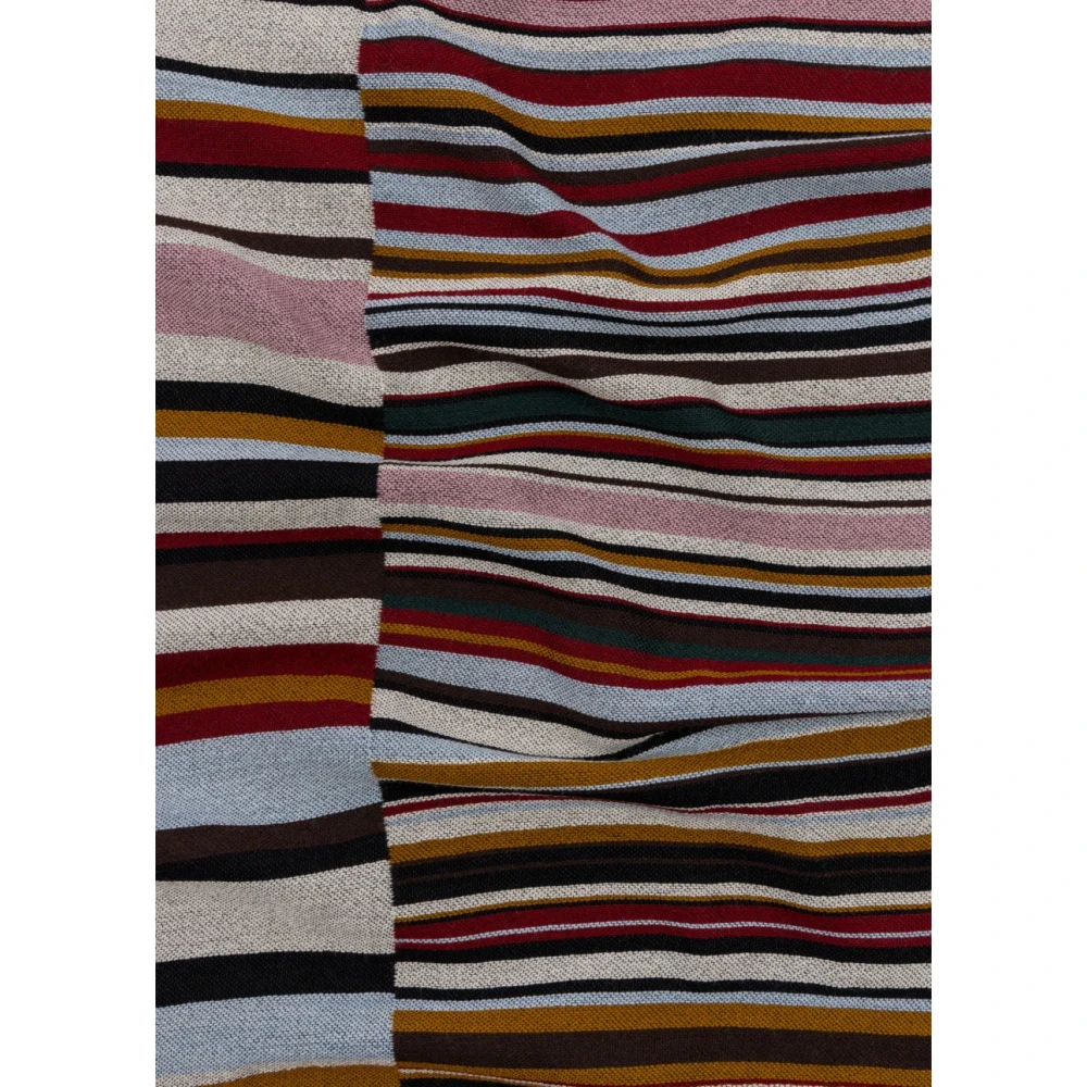 Paul Smith Luxe 'Signature Stripe' Wollen Sjaal Multicolor Unisex