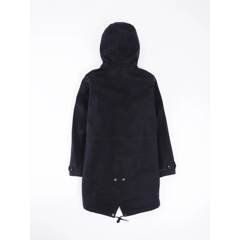 Ten C Klassieke Cyclone Parka met capuchon Blue Heren
