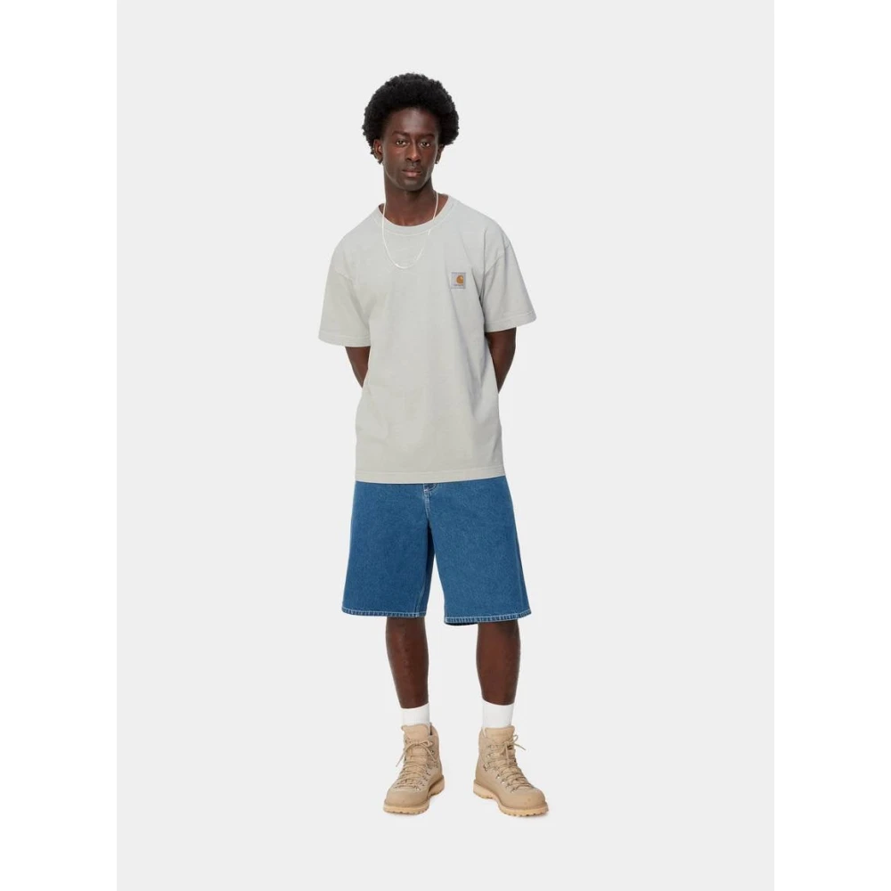 Carhartt WIP Sonic Silver T-Shirt Gray Heren