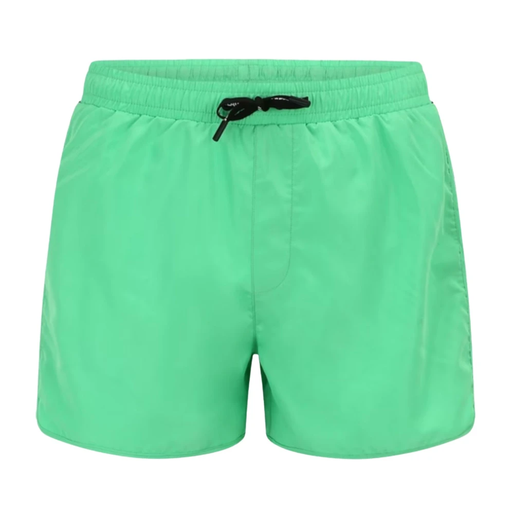 Karl Lagerfeld Tape Short Boardshorts Heren Zwemkleding Green Heren