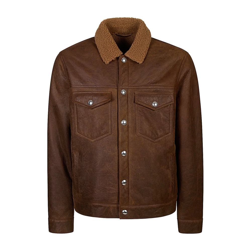 Eleventy Hombre Marrón Chaquetas, Talla: L