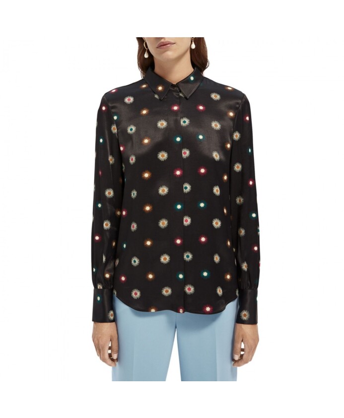 chemise-regular-a-imprime-etoiles