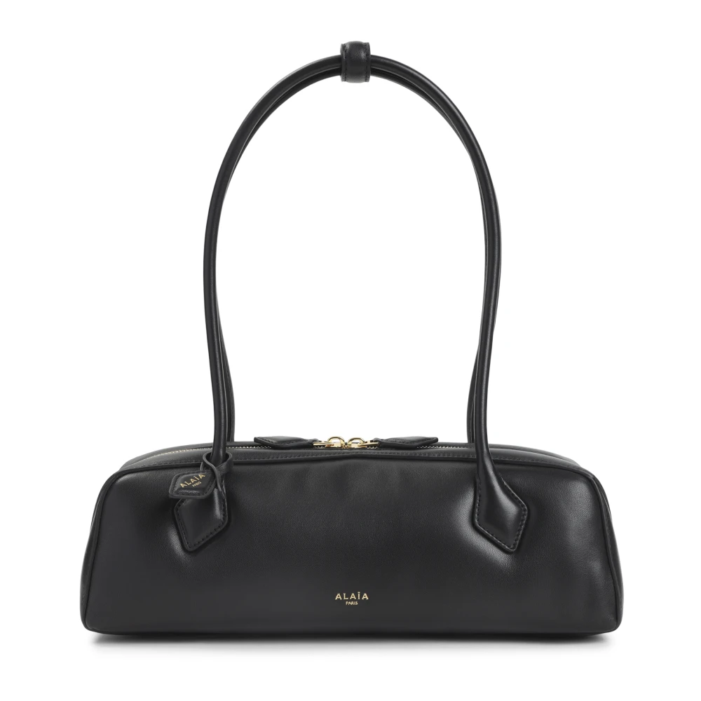 Alaïa Donna Nero Le Teckel Borsa A Spalla Imbottita Media