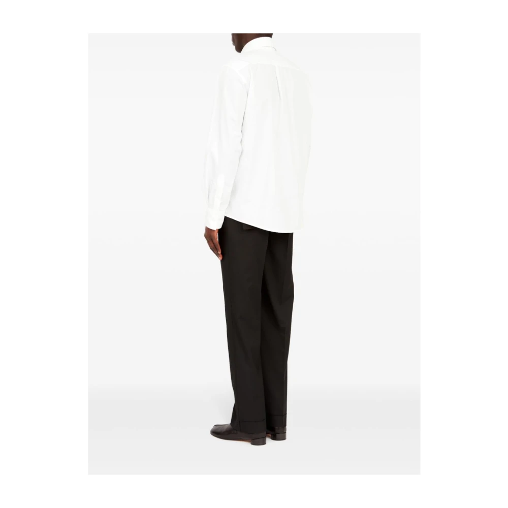 MM6 Maison Margiela Wit Overhemd van Katoen White Heren