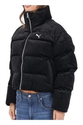 Velvet Puffer Jacket