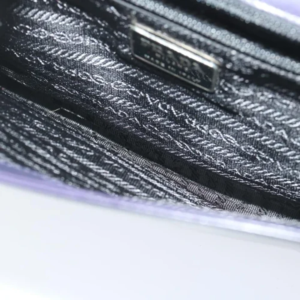 Prada Vintage Pre-owned Leather prada-bags Black Dames