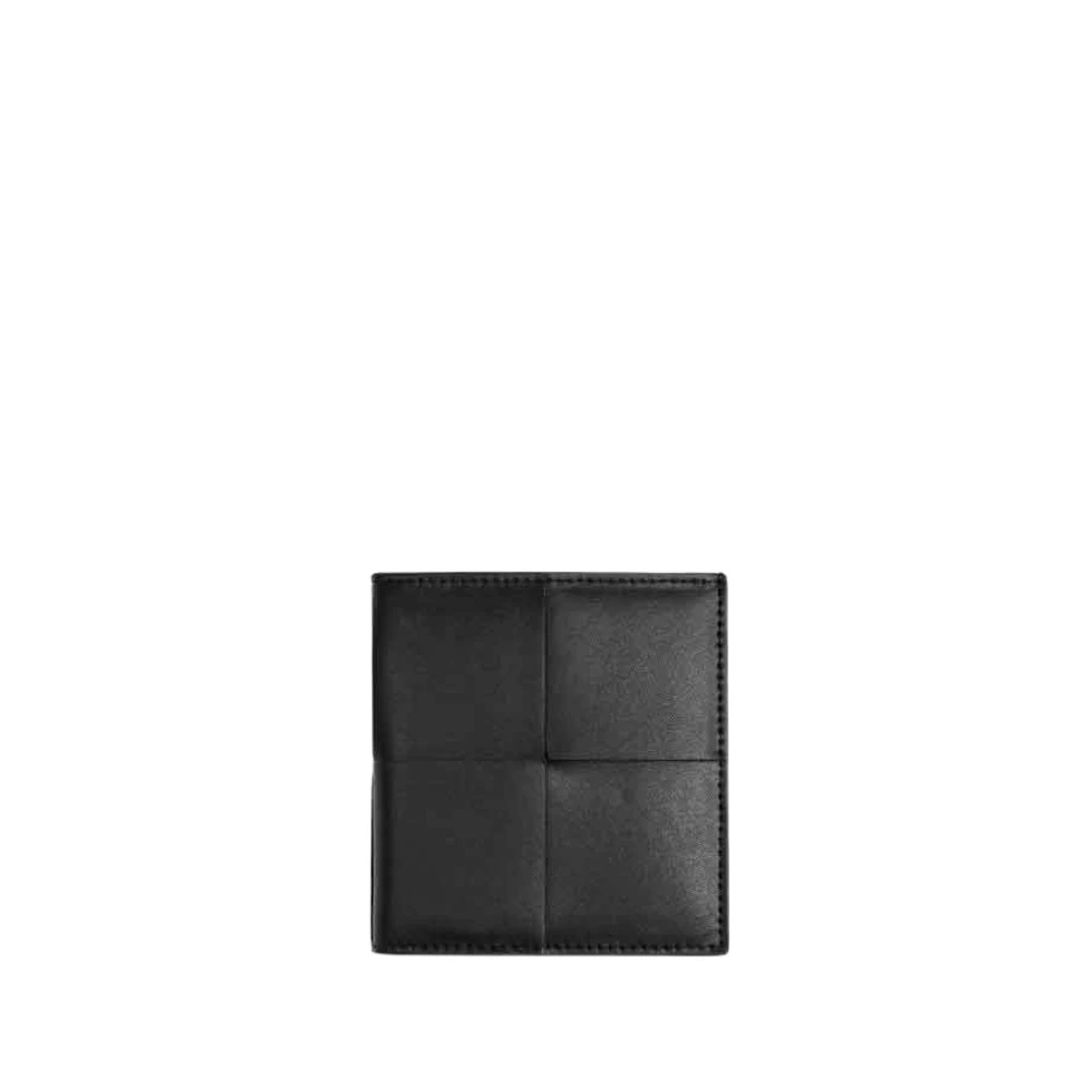 Bottega Veneta Stijlvolle Portemonnee voor Mannen en Vrouwen Black Heren