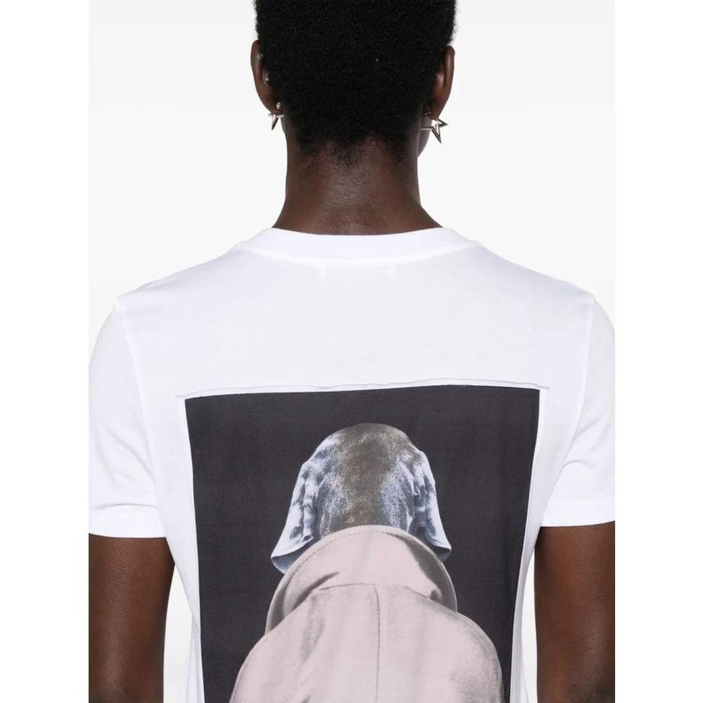 Max Mara Witte T-shirt voor vrouwen White Dames