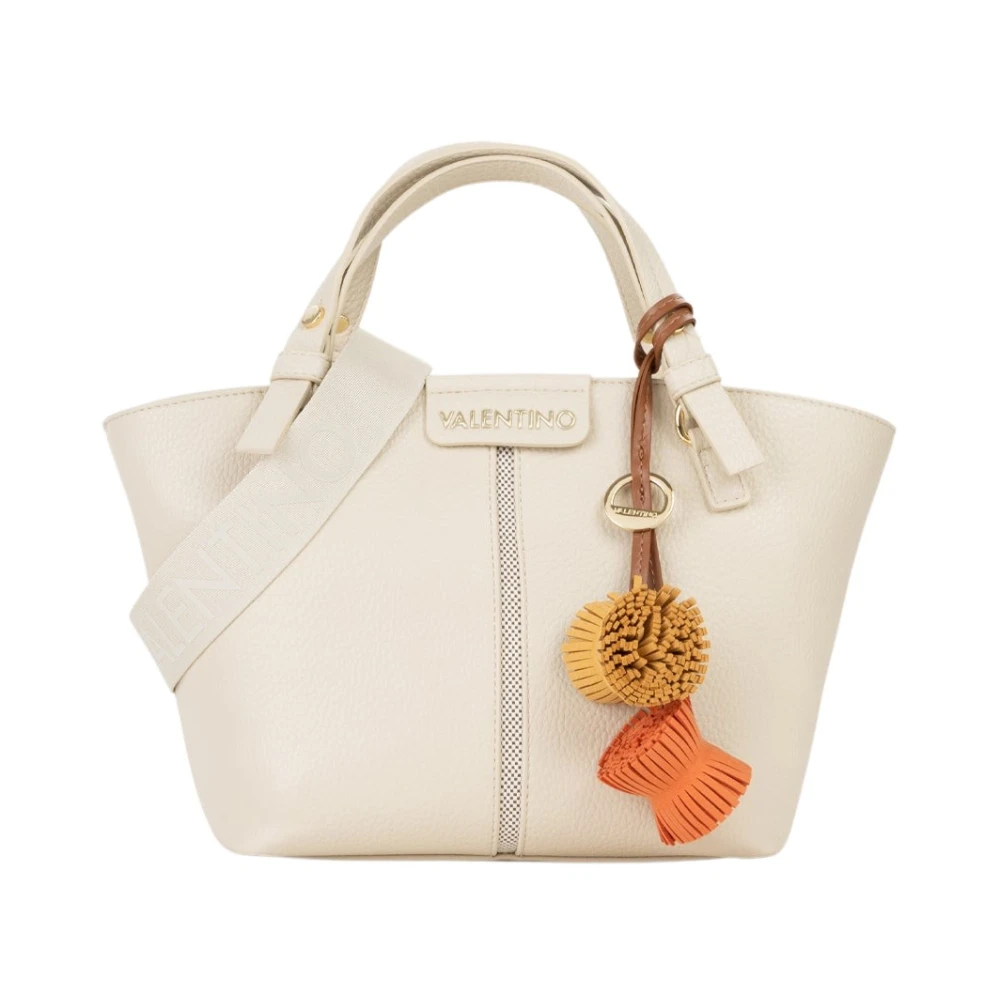 Valentino By Mario Valentino Women's Beige Sac Cabas Hybris Re