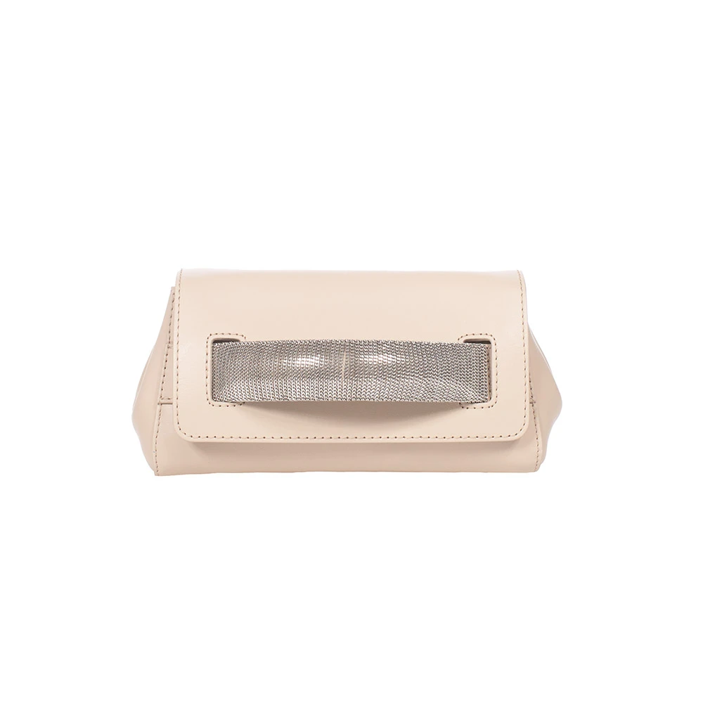 Orciani - Bags > Clutches - Beige - Orciani - Modalova