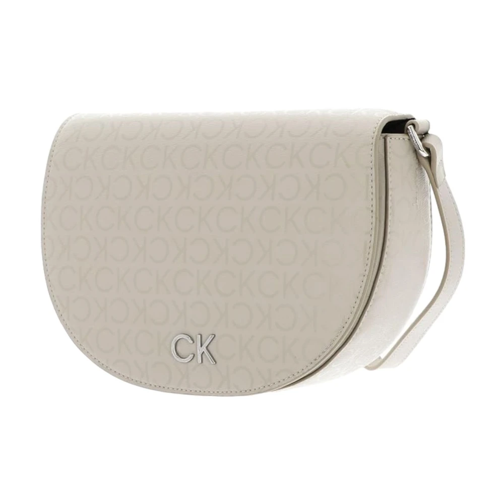 Calvin Klein Crossbody Tas Beige Dames