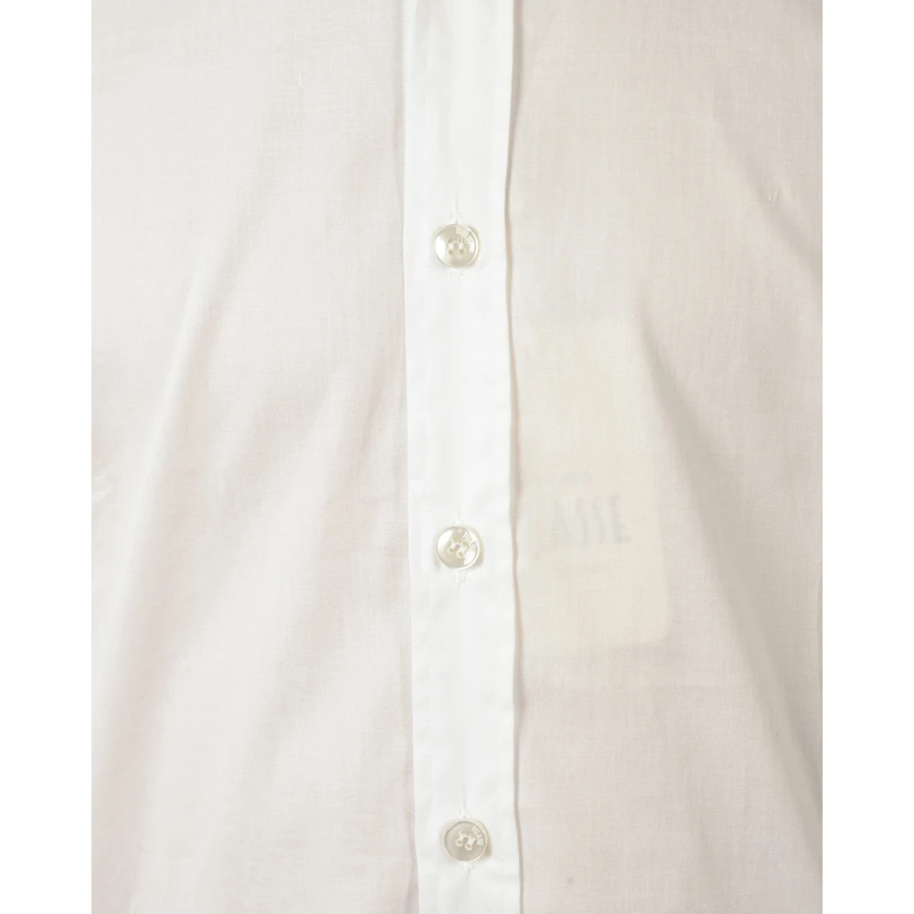 Alviero Martini 1a Classe Casual Katoenen Overhemd White Heren