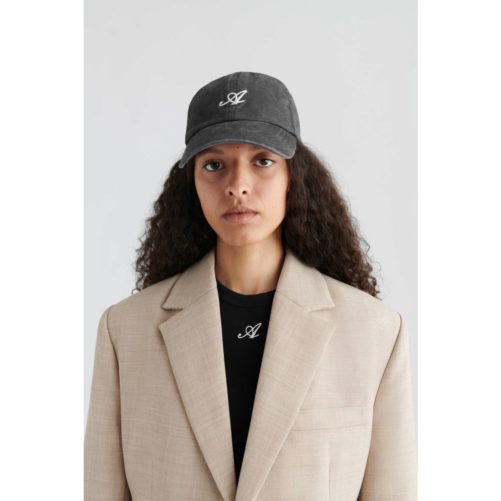 Axel Arigato Gewassen Signature Cap Black Unisex