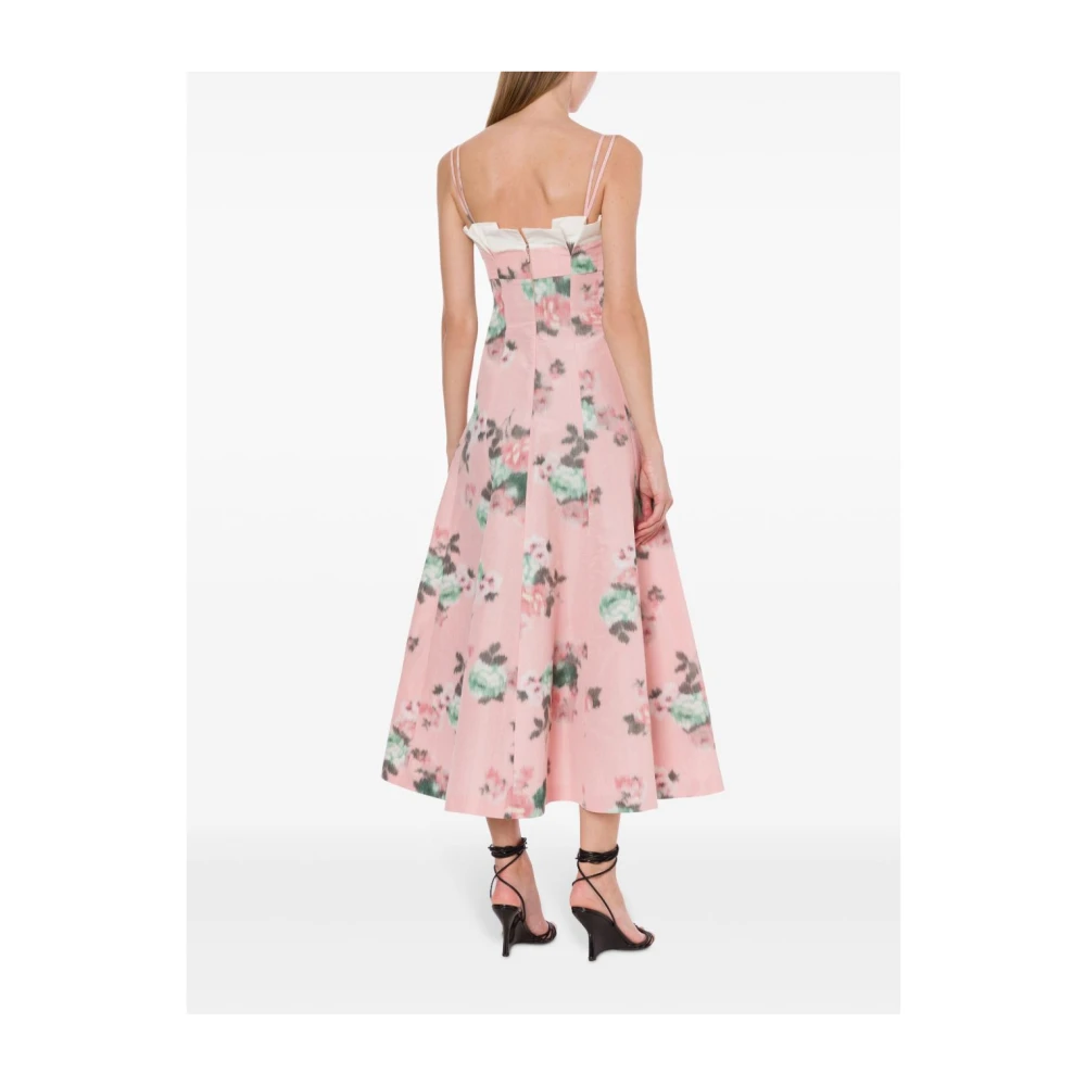 Philosophy di Lorenzo Serafini Multicolor Linnen Blend Jurk Multicolor Dames