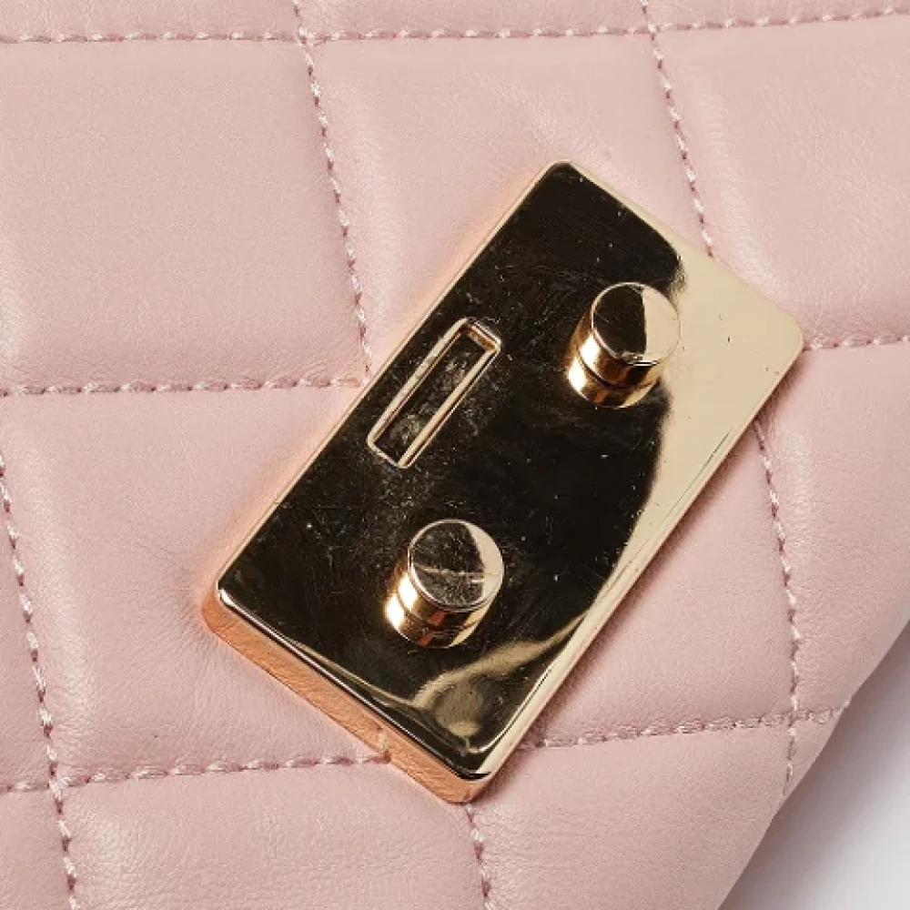 Michael Kors Pre-owned Leather crossbody-bags Pink Dames
