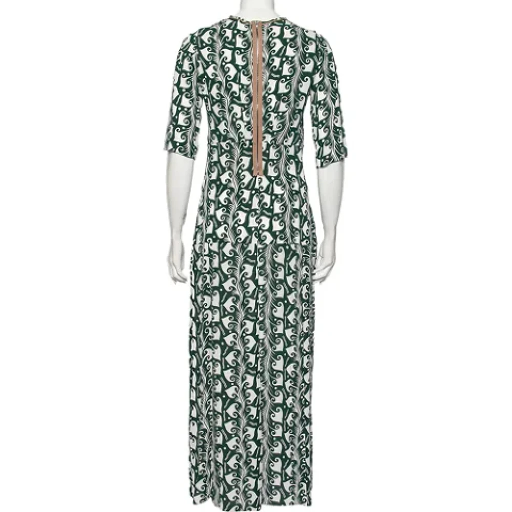 Marni Pre-owned Fabric dresses Green Dames