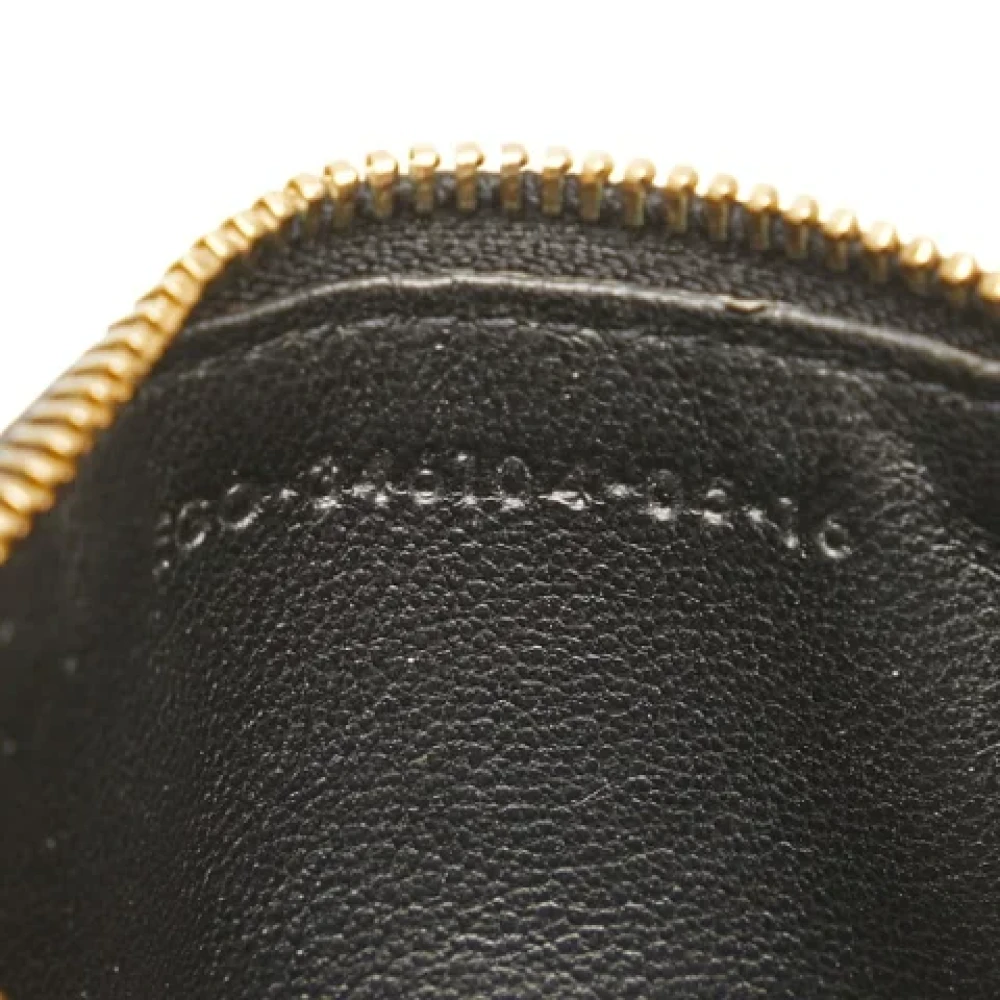 Yves Saint Laurent Vintage Pre-owned Leather home-office Black Dames