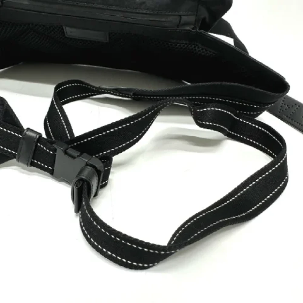 Bottega Veneta Vintage Pre-owned Fabric pouches Black Heren