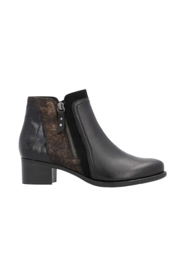 Elegant Svart Ankelboot