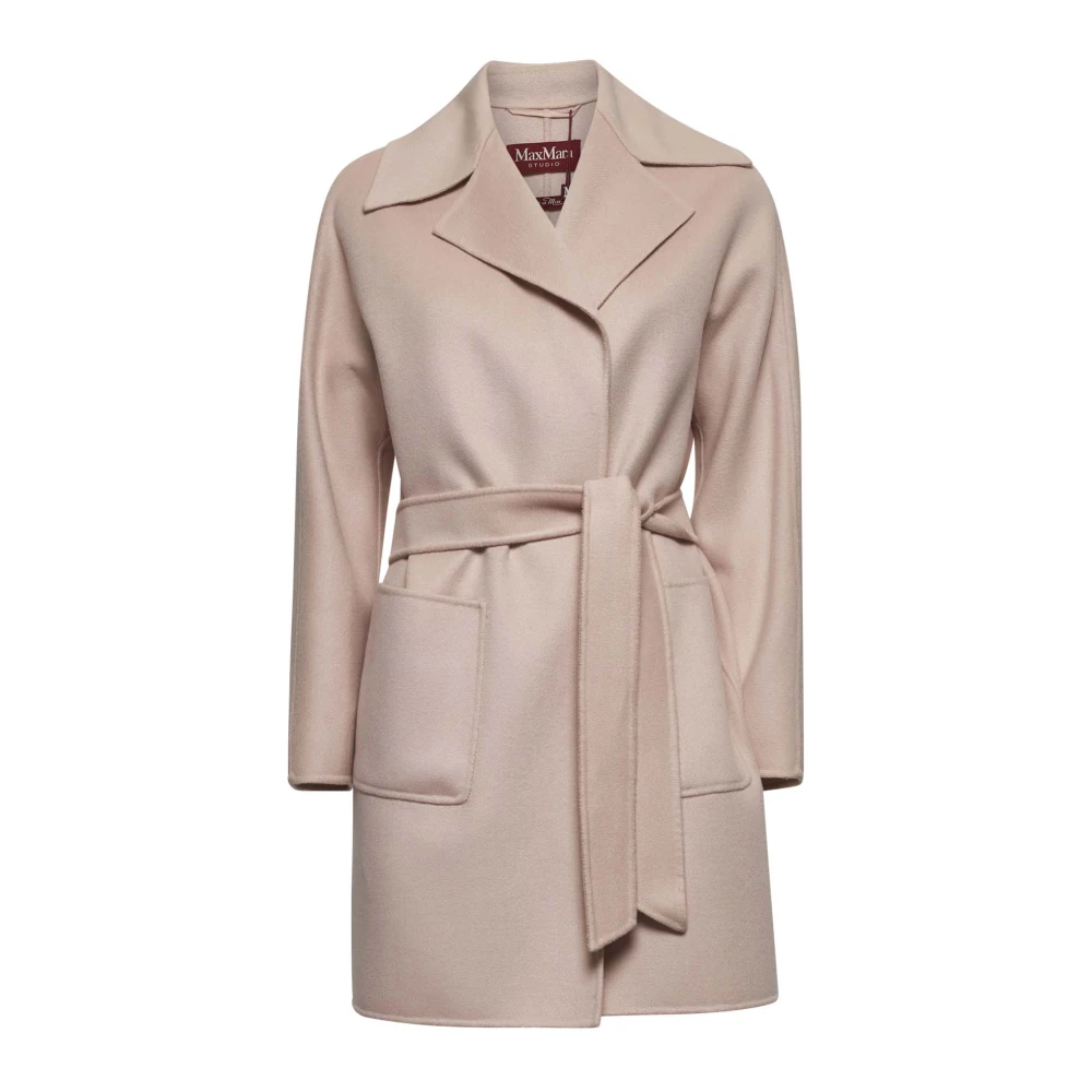 Max Mara Studio Elegante Jassen Collectie Pink Dames
