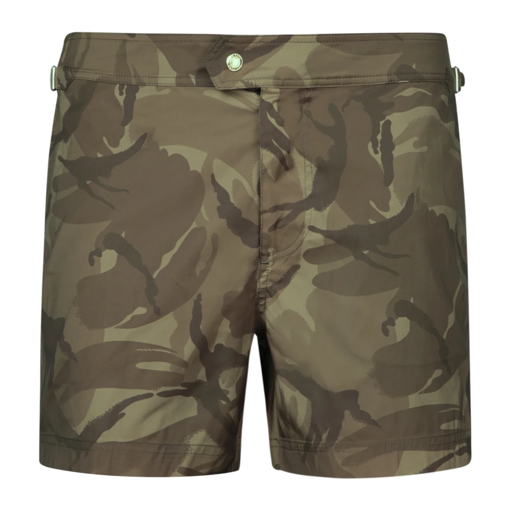 Tom Ford Stijlvolle bedrukte zwemshorts Multicolor Heren