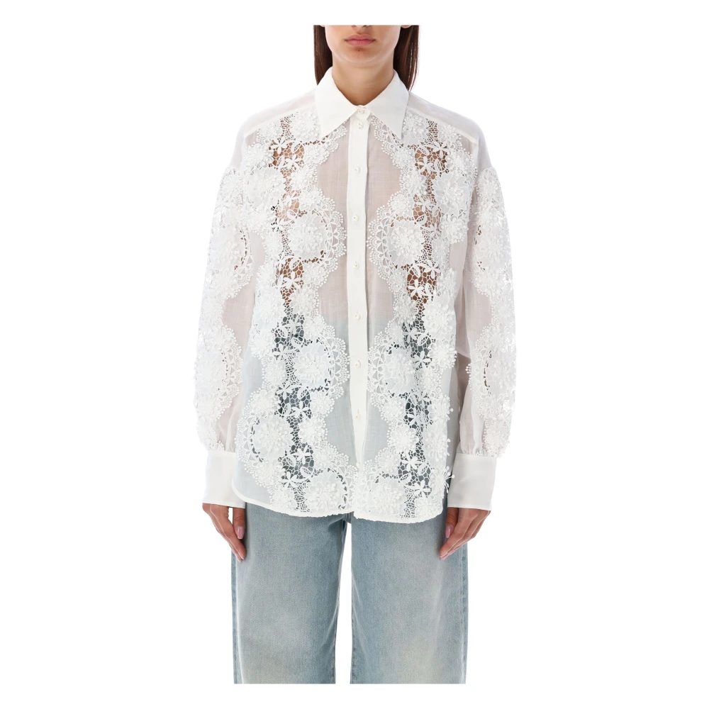 Zimmermann Ivoor Kant Bloes Aw24 White Dames