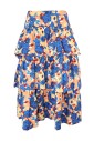 floral-print-high-waist-tiered-skirt