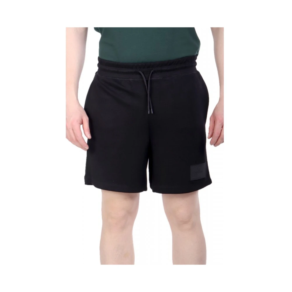 Emporio Armani Ea7 Uomo Nero Pantaloncini, L, New,