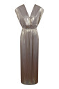 robe-longue-satin-crepe-lurex-dore