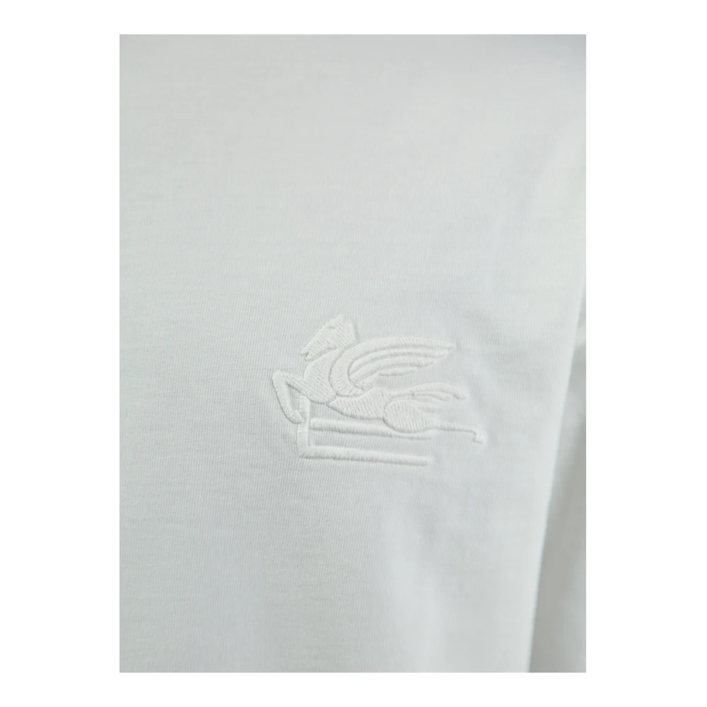 ETRO Soho T-Shirt in Tinto White Heren
