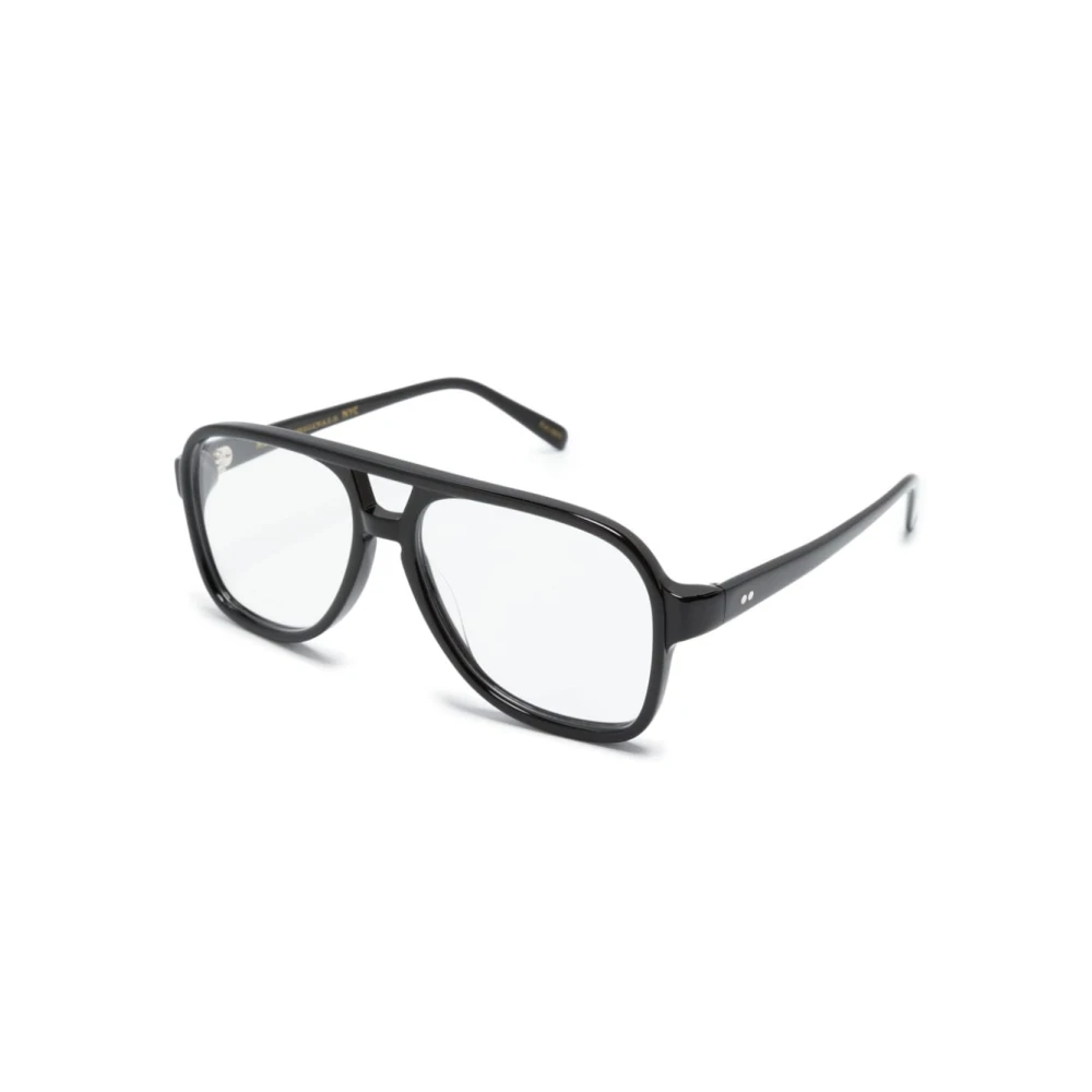 Moscot Unisex Black Glasses, 54 Mm, Sheister Opt Optical Frame