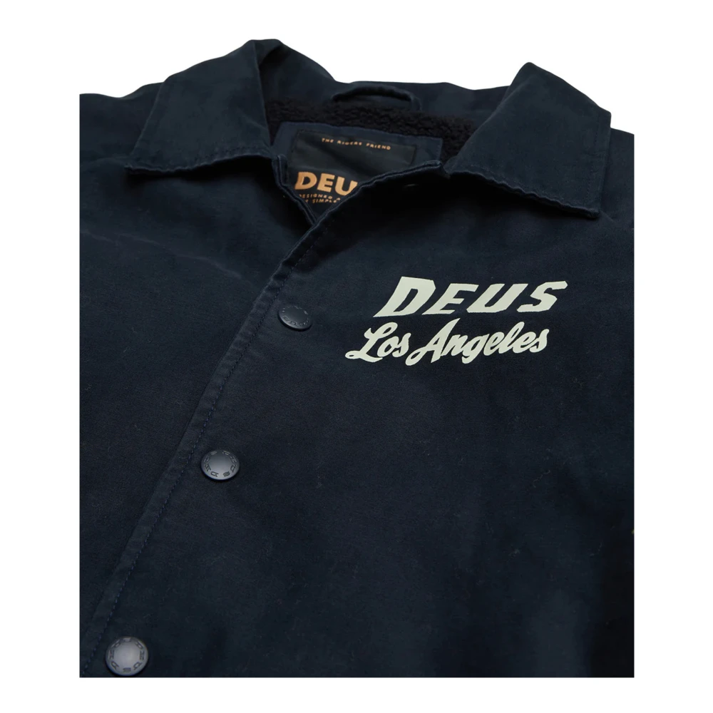 Deus Ex Machina Zwarte monteursjas Black Heren