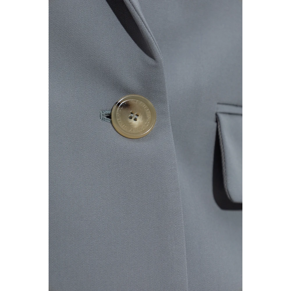 Stella Mccartney Double-breasted blazer Gray Dames