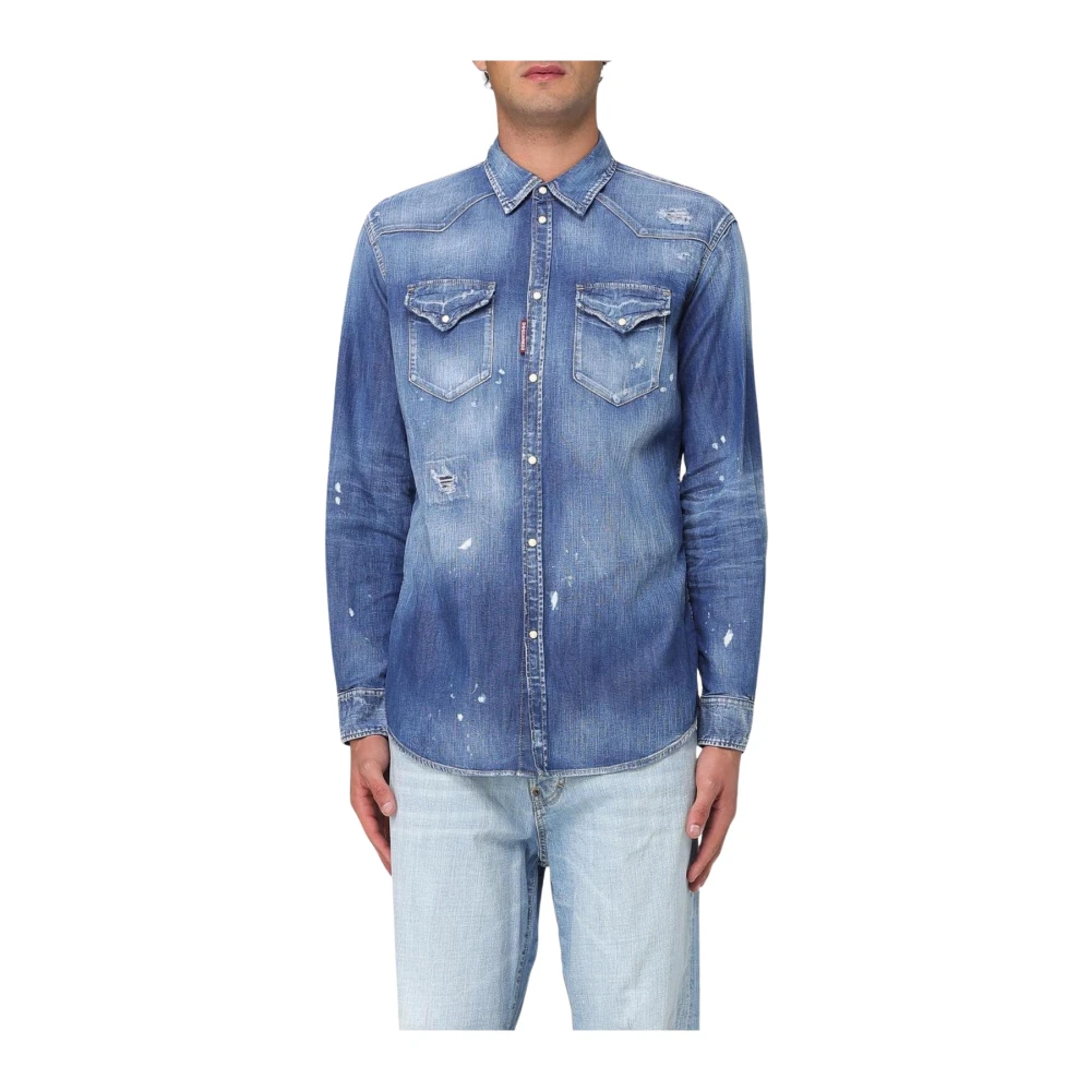 Shirts > Denim Shirts - - Dsquared2 - Modalova