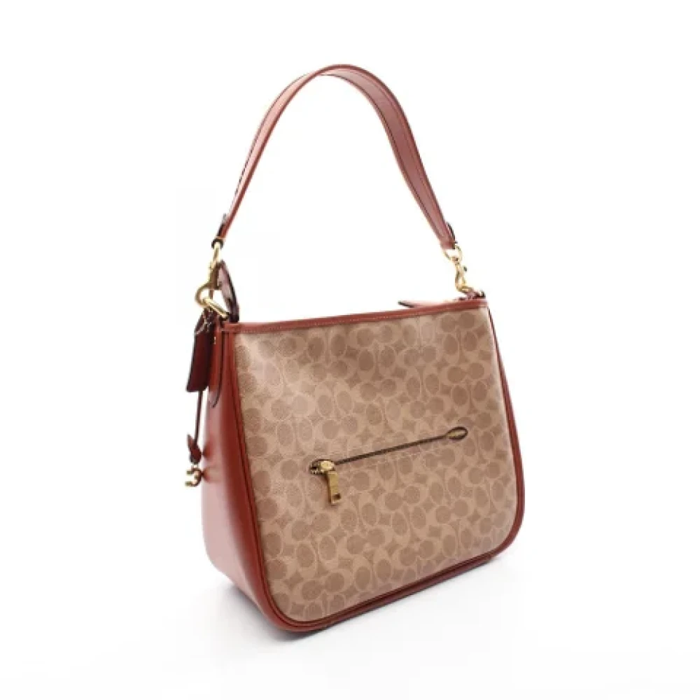 Coach Pre-owned Fabric shoulder-bags Beige Dames