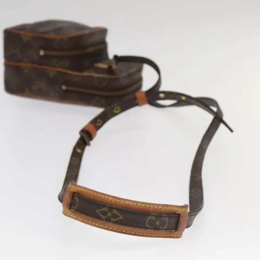 Louis Vuitton Vintage Pre-owned Canvas shoulder-bags Brown Dames