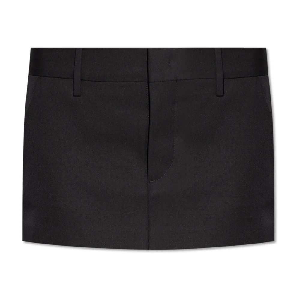 Dsquared2 Korte rok Black Dames